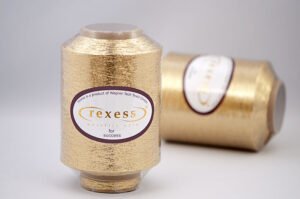Gold Metallic Zari Thread MX-Type 150D